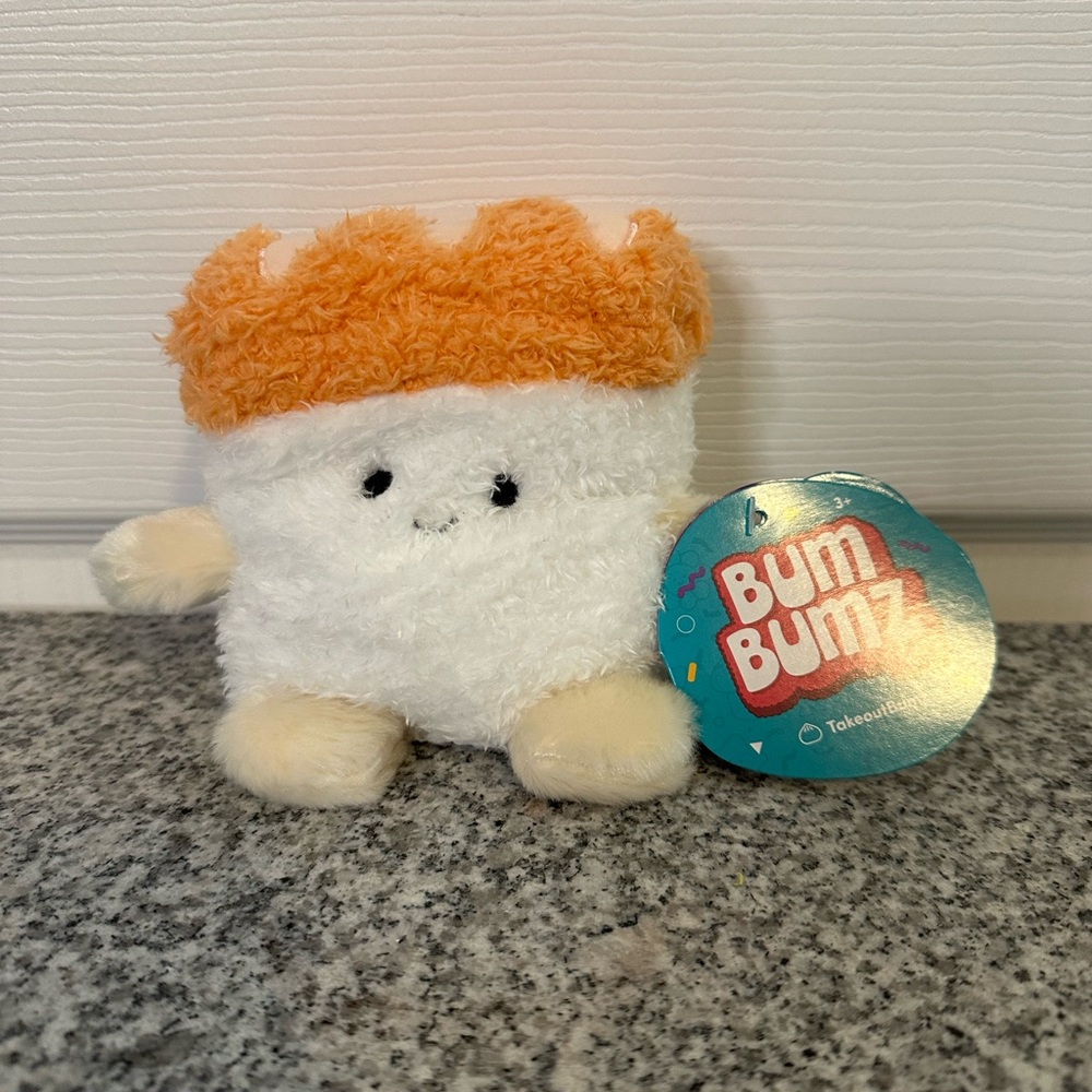 NWT 4.5” Seth the sushi takeout BumBumz